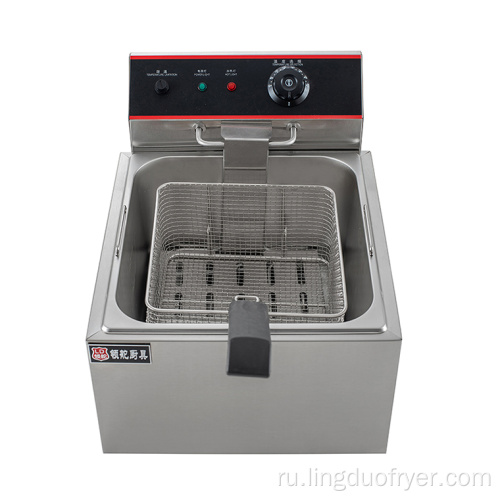 11L Commercial Electric Deep Fryer Catering Equipment Pollo Frito